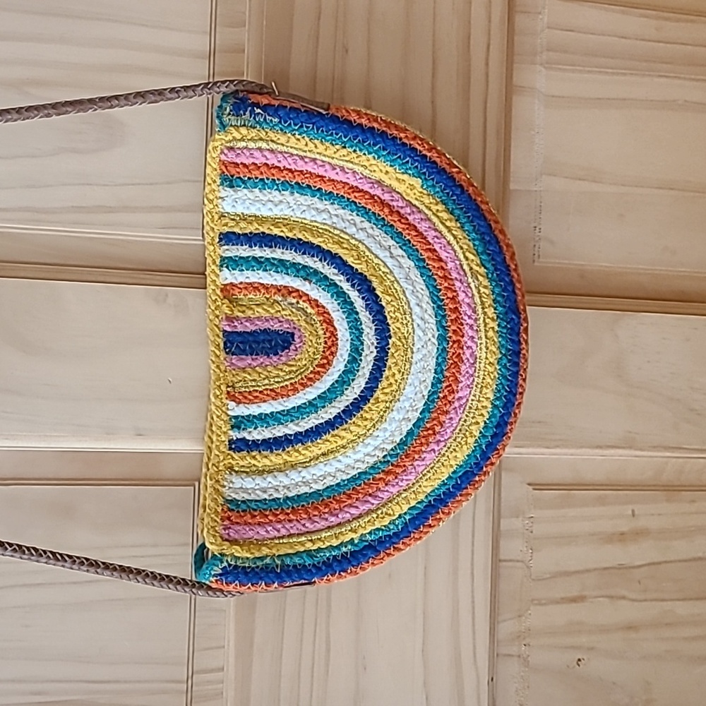 American Eagle Straw crossbody bag